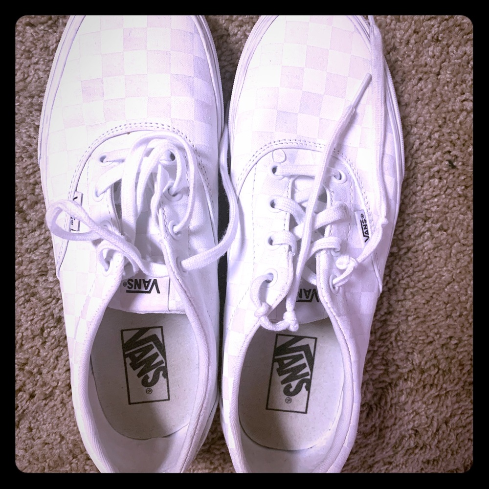 All white vans